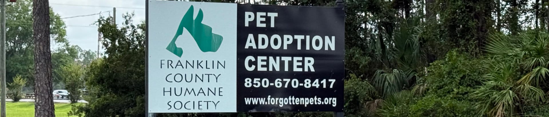 Franklin County Humane Society Sign