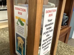 Franklin County Humane Society Donation Box